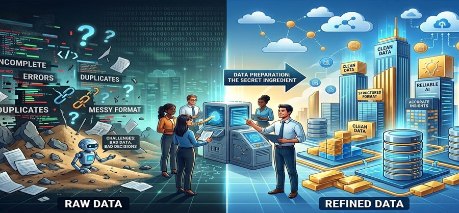 Raw to Refined – Why Data Preparation is The Secret Ingredient to Success
