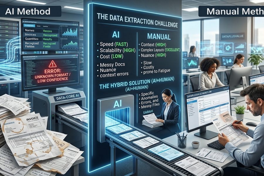 Manual Vs. AI Data Extraction Analysis