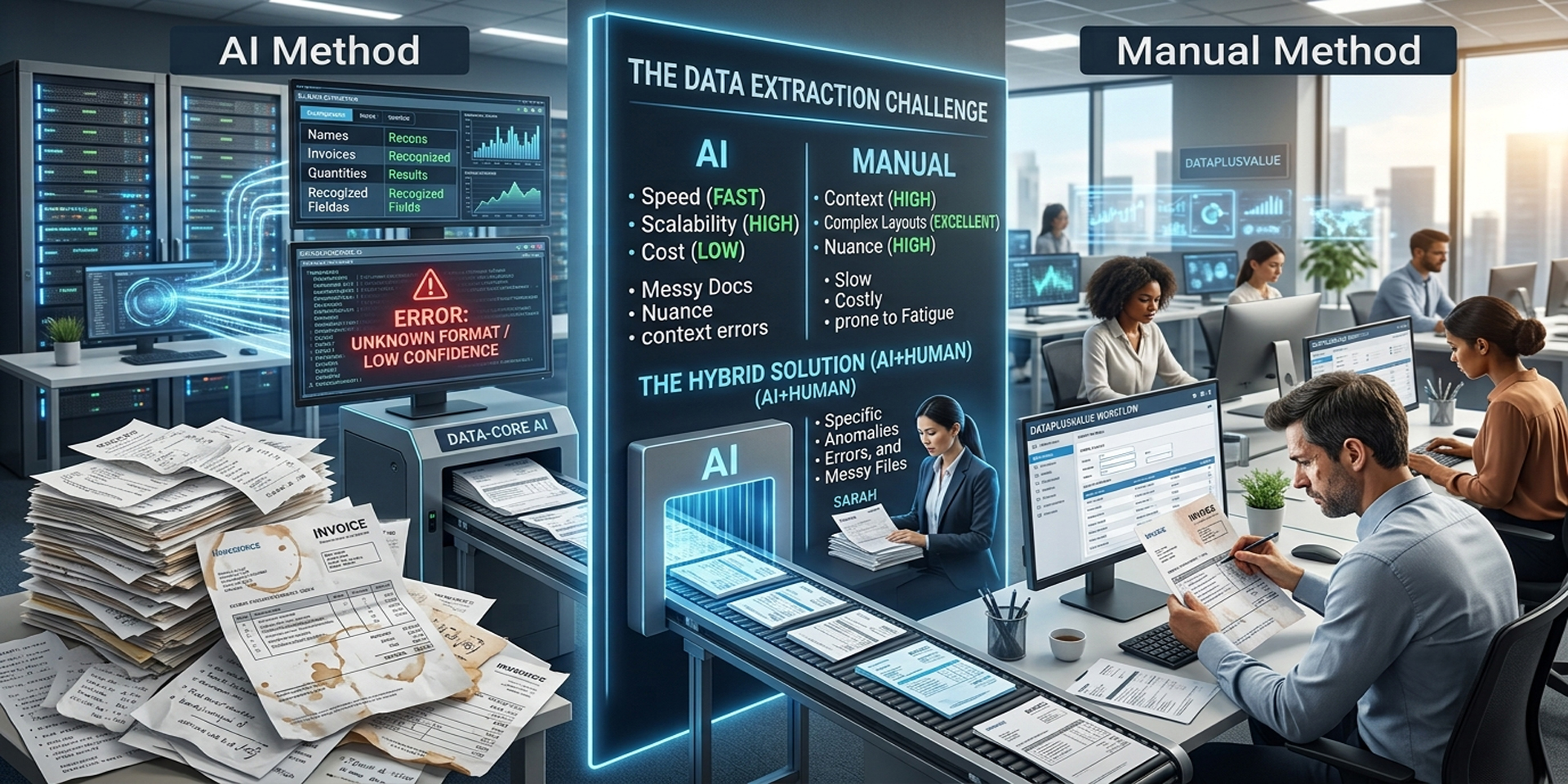 Manual Vs. AI Data Extraction Analysis