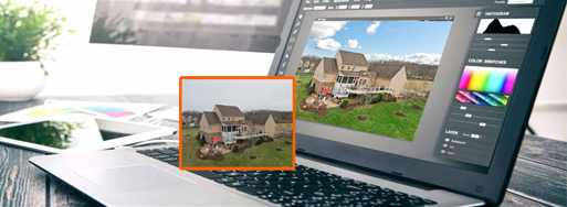 real estate image editing for blog